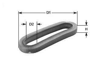 CLEAN FILTERS Ilmansuodatin MA1007